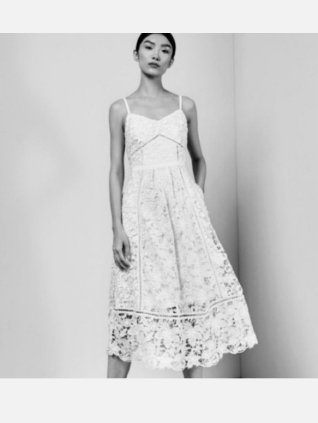Ted Baker Vales Lace Midi Dress